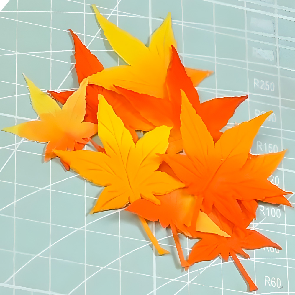 Fall Maple Leaf Plastic Cutter - Cookies Pack ulasan dan harga