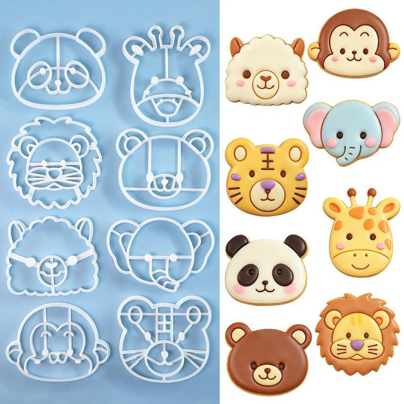 Animal Cookie Cutters Set 3D C - Cookies Pack ulasan dan harga