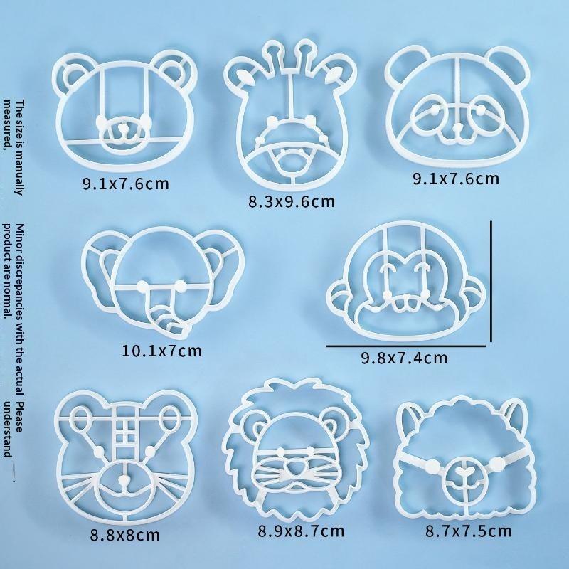 Animal Cookie Cutters Set 3D C - Cookies Pack ulasan dan harga