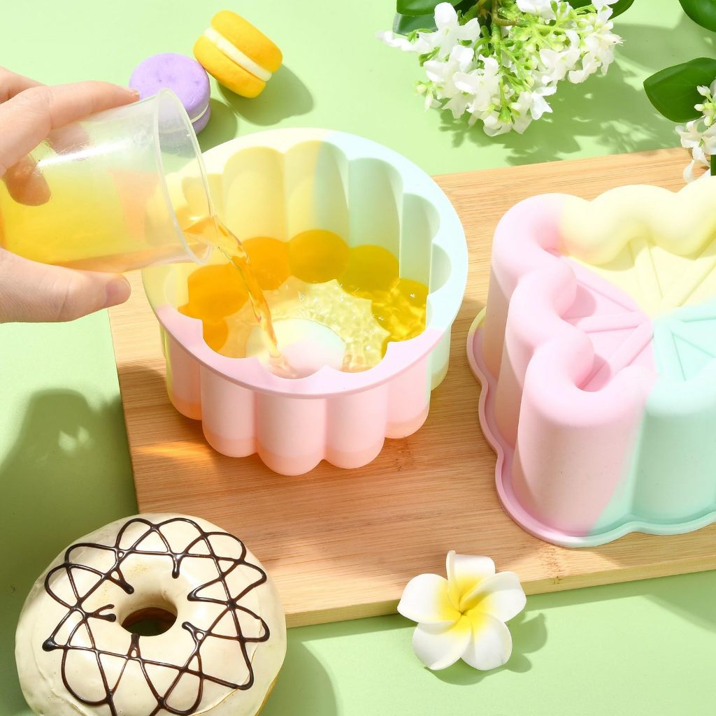 Heart&Star Shape Silicone Baki - Chocolate Snack ulasan dan harga