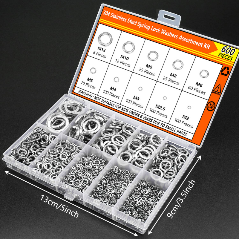 1000Pcs M2 M2.5 M3 M4 M5 M6 M8 - Nuts Mix ulasan dan harga