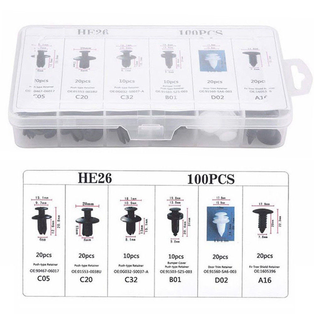 100pcs Car Accessories Mixed A - Trail Mix ulasan dan harga
