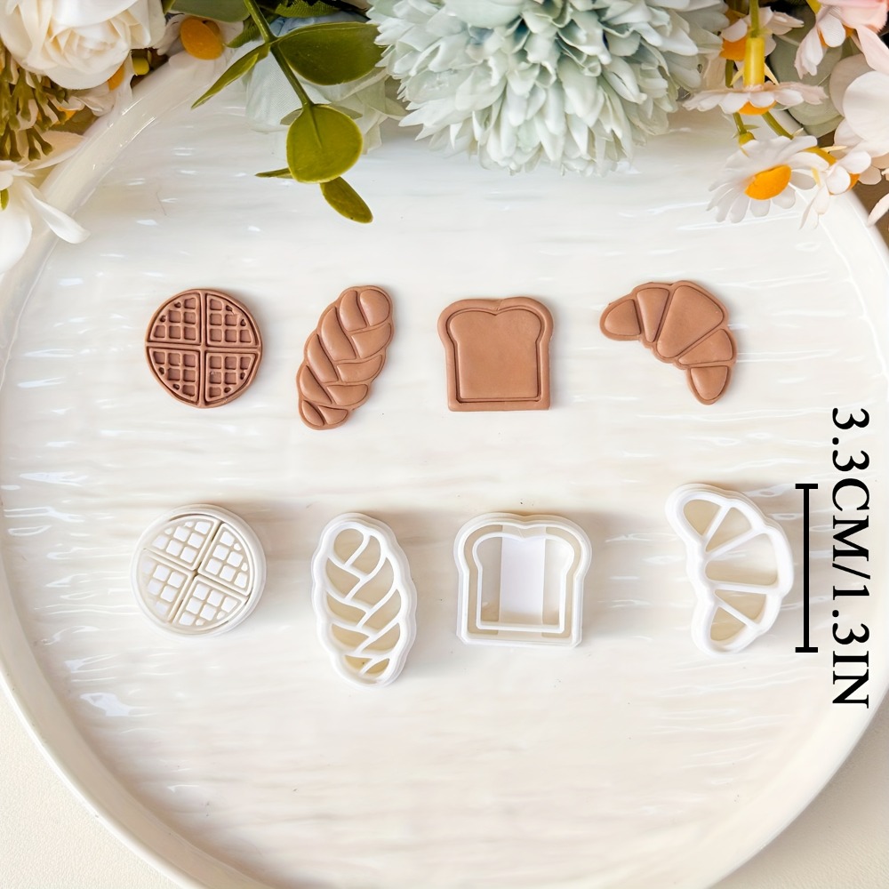 4Pcs Bread Themed Cookie Cutte - Cookies Pack ulasan dan harga