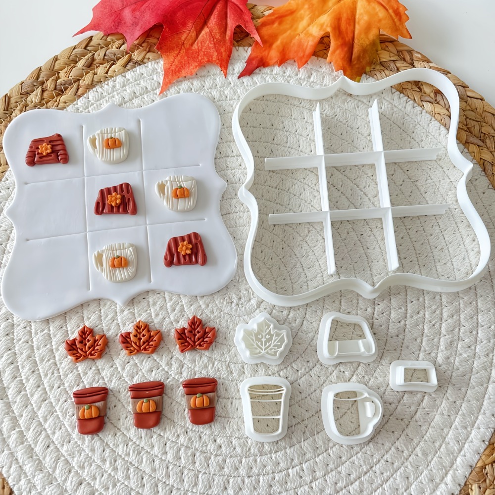 7Pcs Autumn Tic-Tac-Toe Cookie - Cookies Pack ulasan dan harga