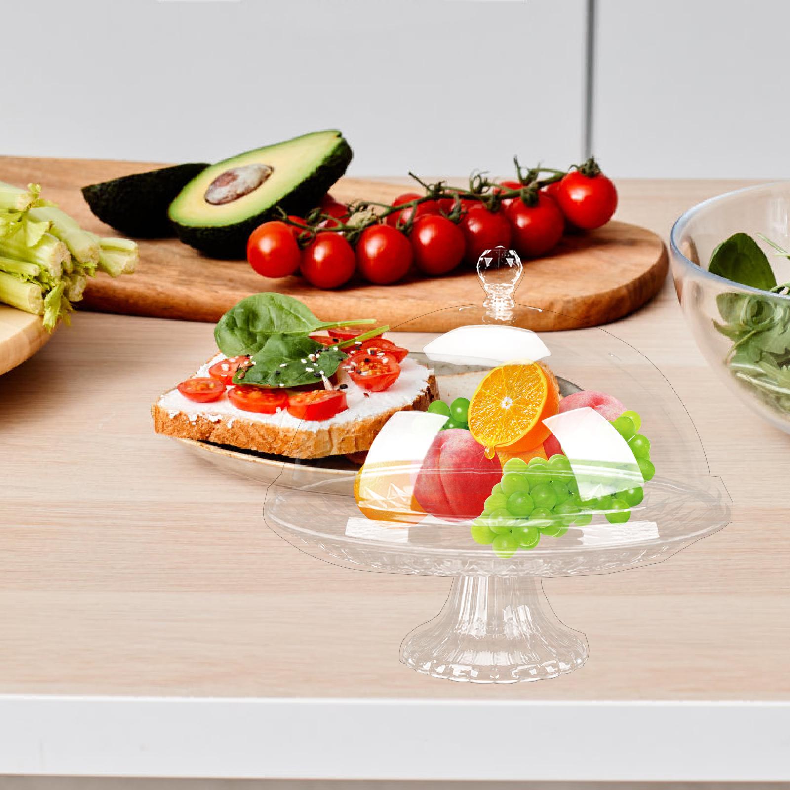 Dome Serving Plate Multiuse Ca - Dried Fruit ulasan dan harga