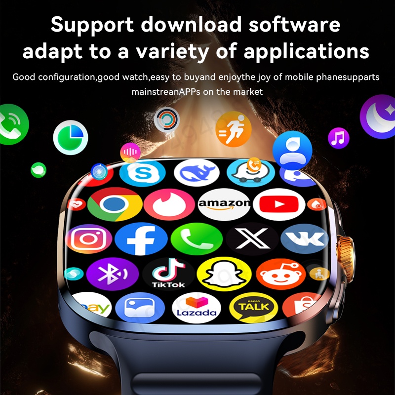 M99 Smart Watch Android 10.0 S - Seaweed Snack ulasan dan harga