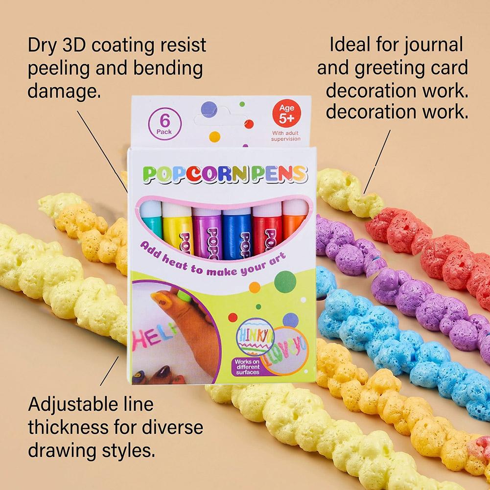 6/12pcs/set New Exotic Popcorn - Popcorn ulasan dan harga