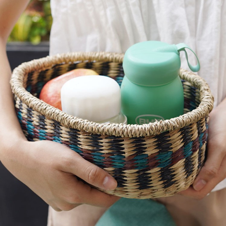 Seaweed woven storage basket C - Seaweed Snack ulasan dan harga